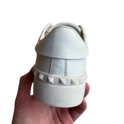 Valentino Garavani Open Sneakers (White Beige) (Womens)