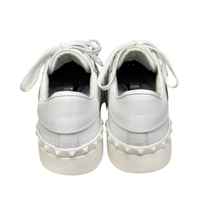 Valentino Garavani Open Sneakers (White Bronze) (Womens)