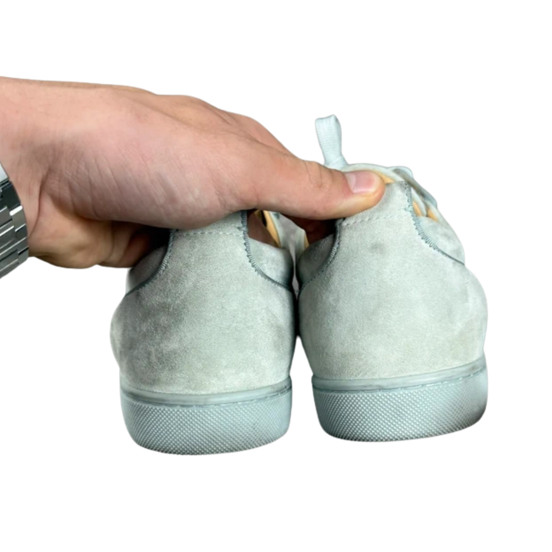 Christian Louboutin Louis Junior Spike Sneakers (Mint)