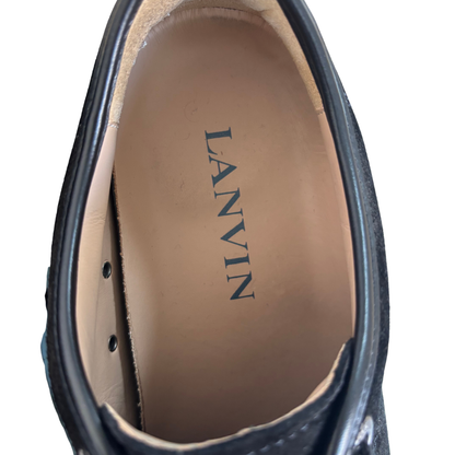 Lanvin Cap Toe Sneakers (Black)