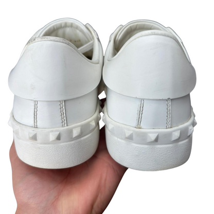 Valentino Garavani Open Sneakers (White Brown)