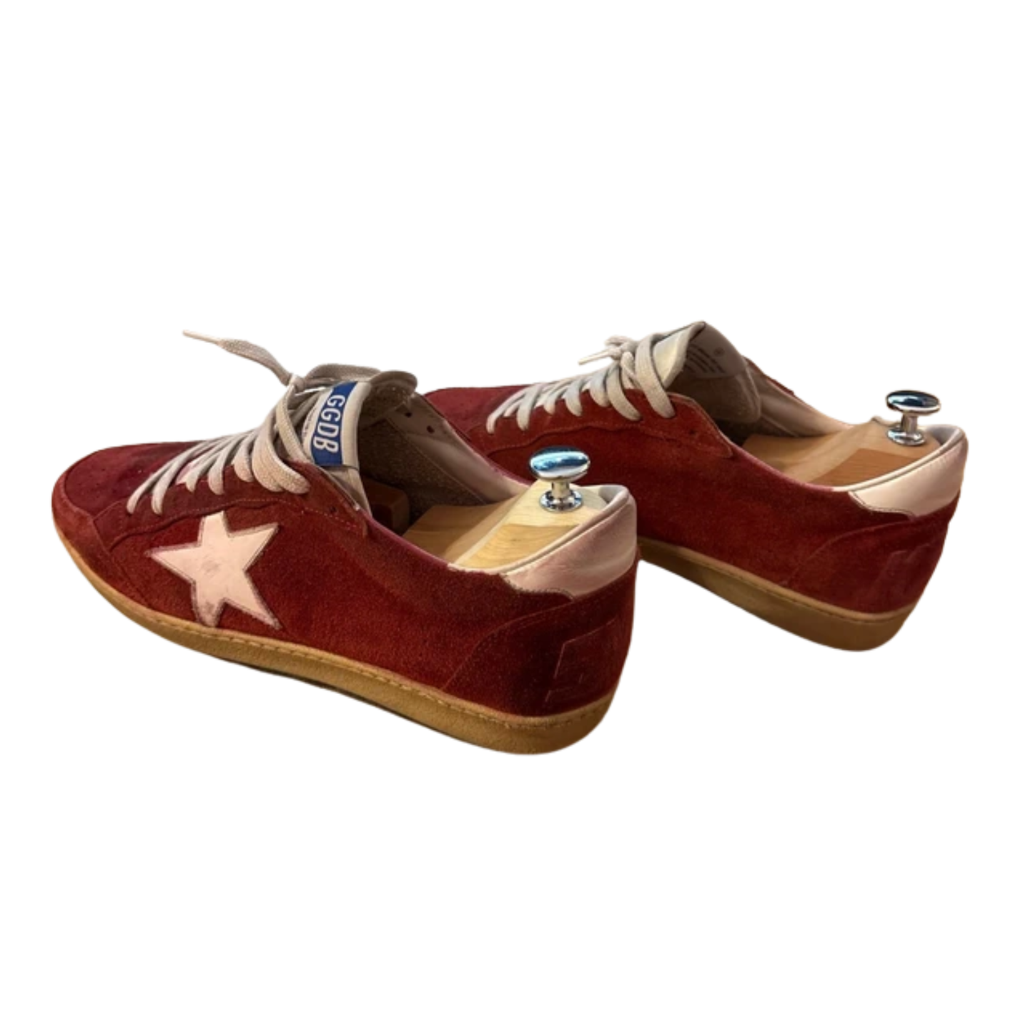 Golden Goose Ballstar Sneakers (Red)