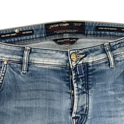 Jacob Cohën 613 Slim Fit Jeans (Navy)