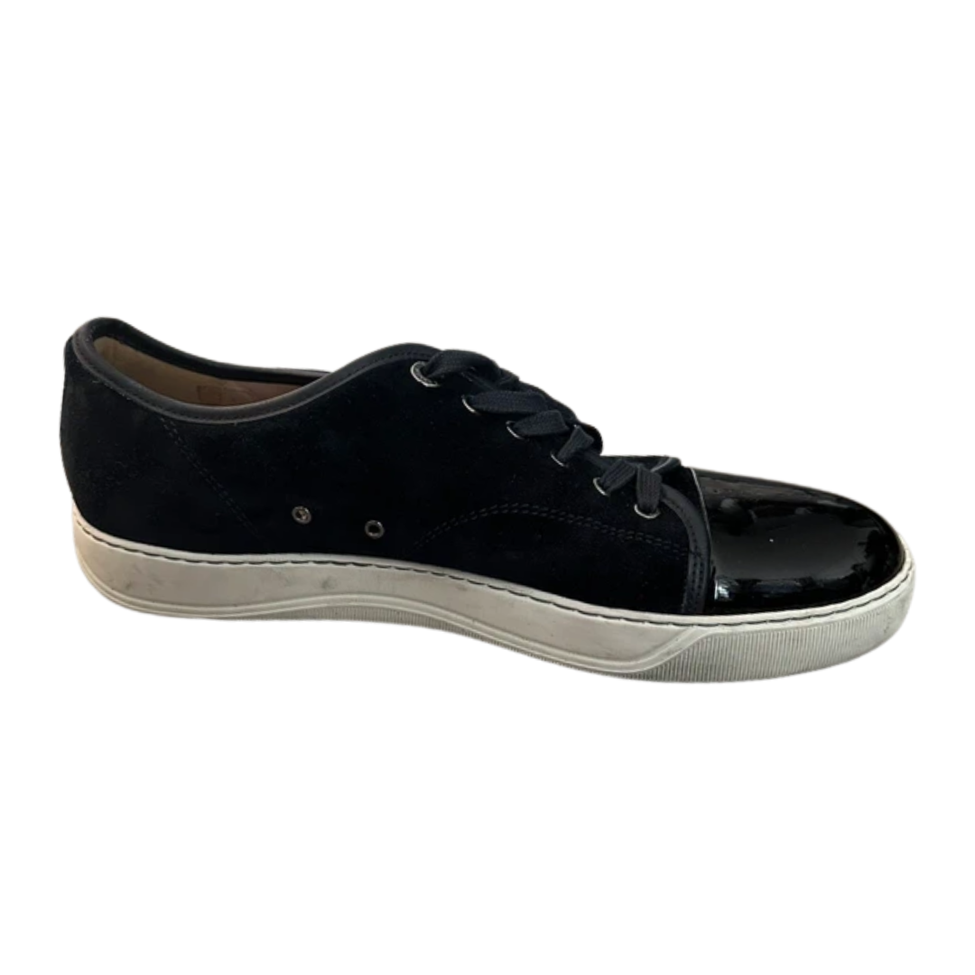 Lanvin Cap Toe Sneakers (Navy)
