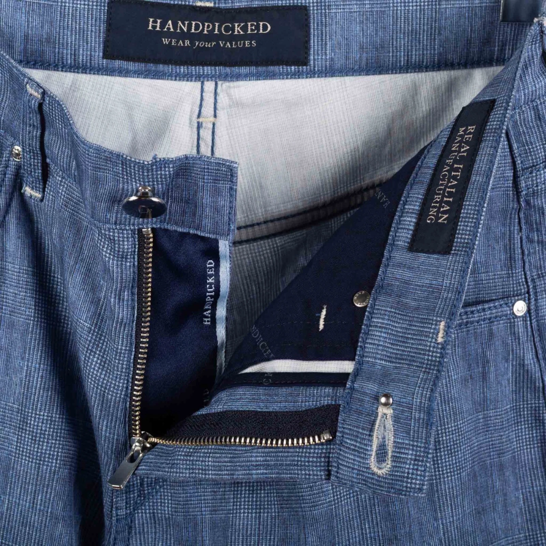 Handpicked Bermuda Shorts (Blue) (New)