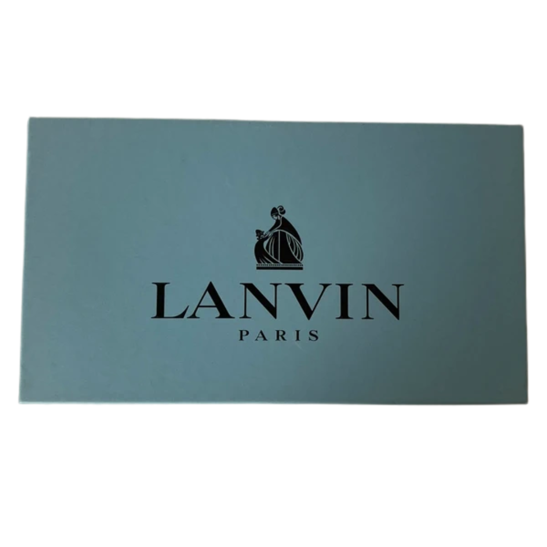 Lanvin Cap Toe Sneakers (Navy)