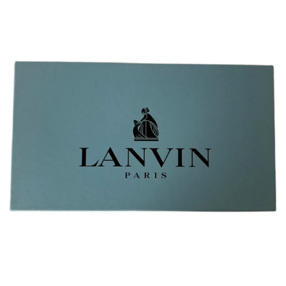 Lanvin Cap Toe Sneakers (Navy)