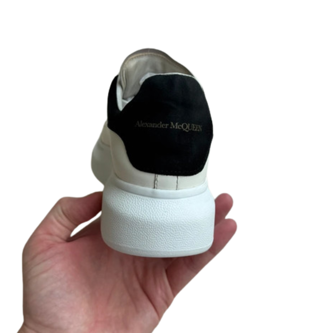 Alexander Mcqueen Sneakers (White Black) (Womens)