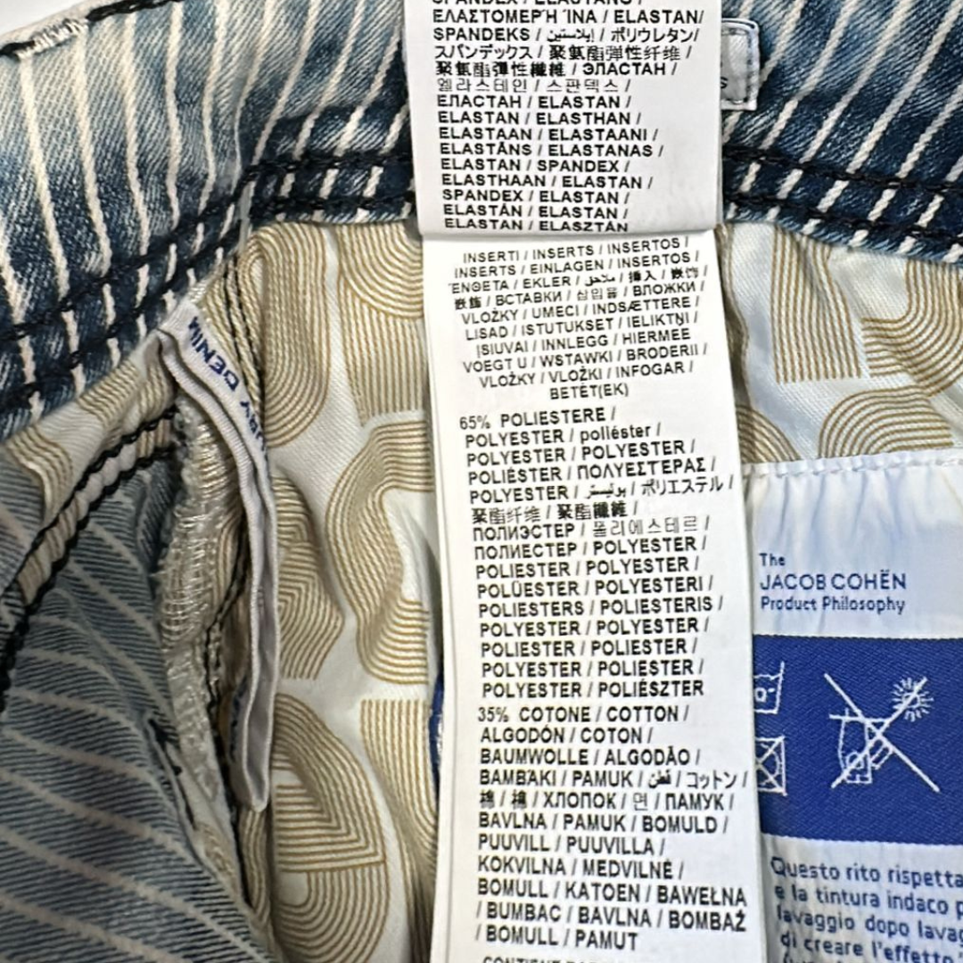 Jacob Cohën Nicholas Shorts (Blue) (New)