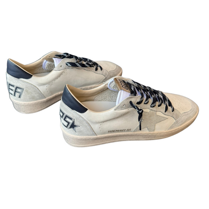 Golden Goose Ballstar Sneakers (White Grey) (New)