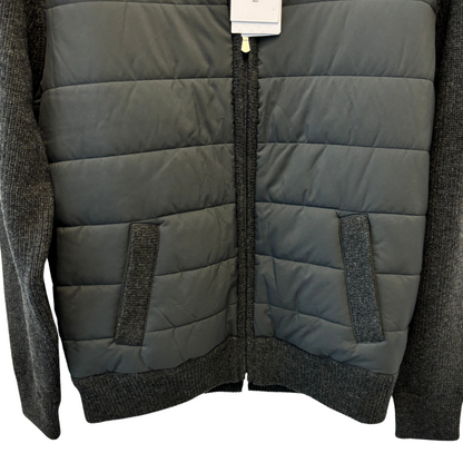 Gran Sasso Padded Cardigan (Dark Grey) (New)