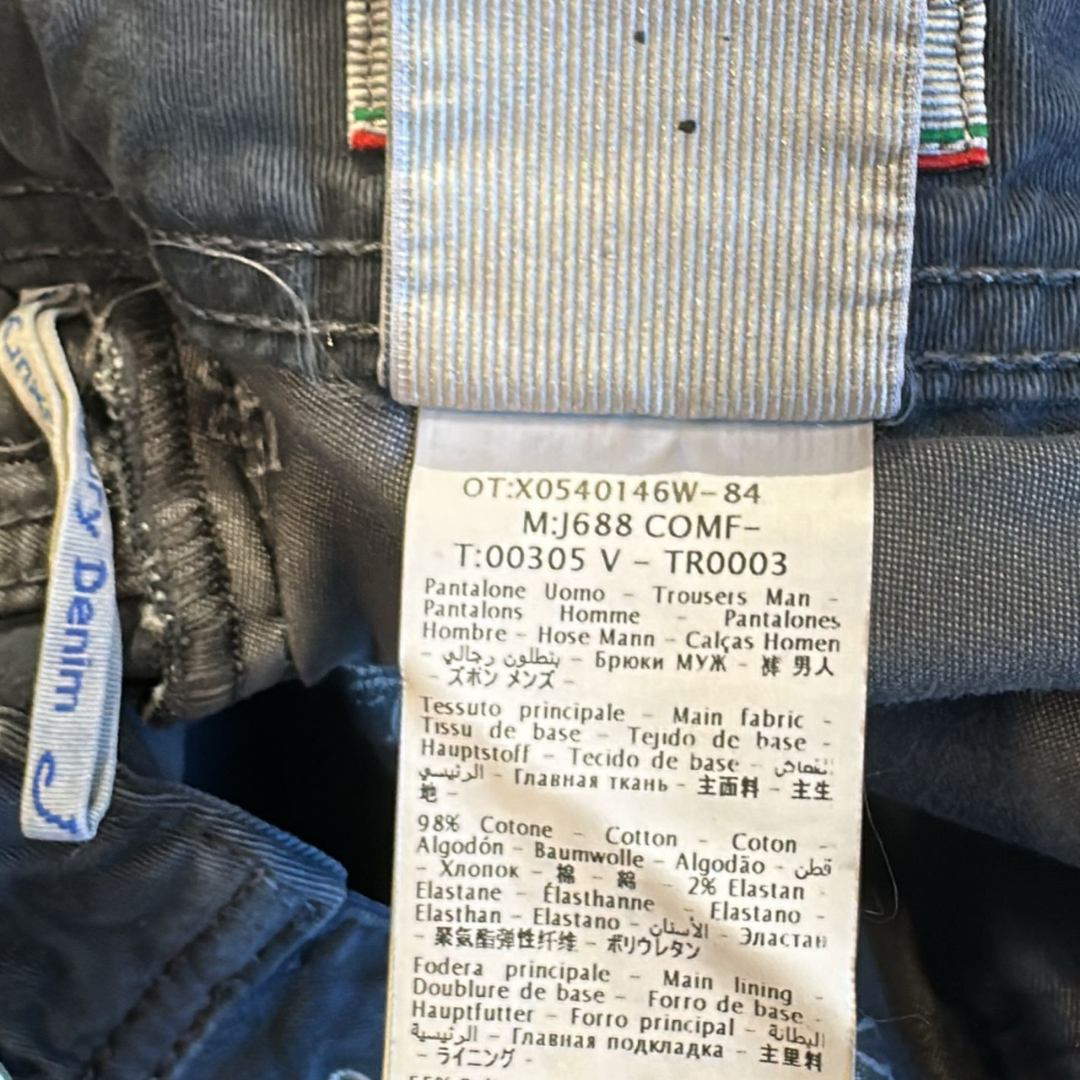 Jacob Cohën 688 Slim Fit Jeans (Navy) (New)