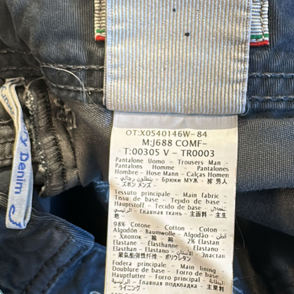 Jacob Cohën 688 Slim Fit Jeans (Navy) (New)