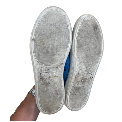 Lanvin Cap Toe Sneakers (Blue)