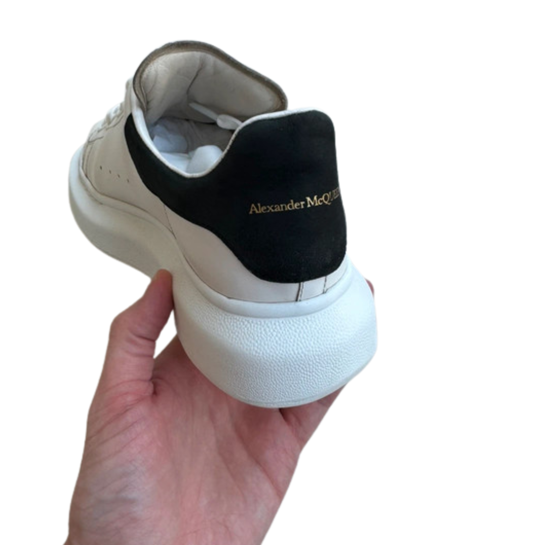 Alexander Mcqueen Sneakers (White Black) (Womens)