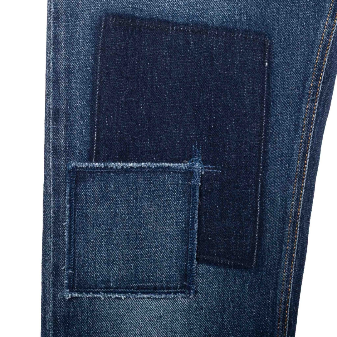 Handpicked Ravello Distressed Slim Fit Jeans (Navy) (New)