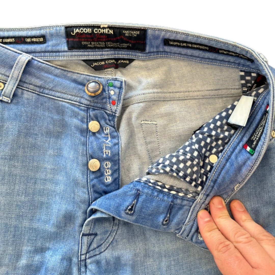 Jacob Cohën 688 Slim fit Jeans (Blue)