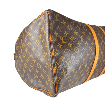 Louis Vuitton Keepall 55 Bag (Brown) (Vintage)