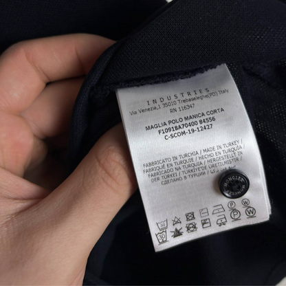 Moncler Maglia Polo Shirt (Navy)
