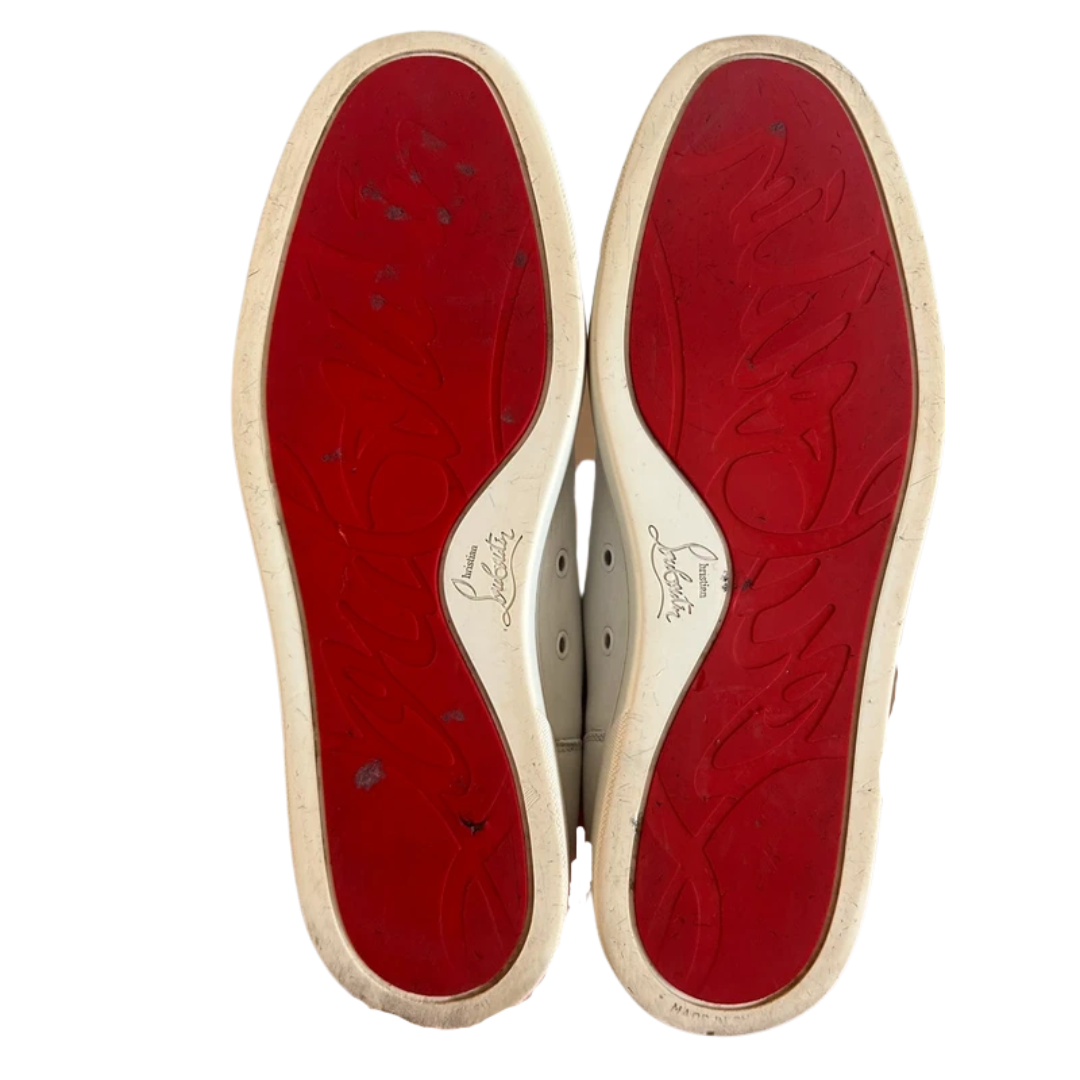 Christian Louboutin Louis Junior Sneakers (White)