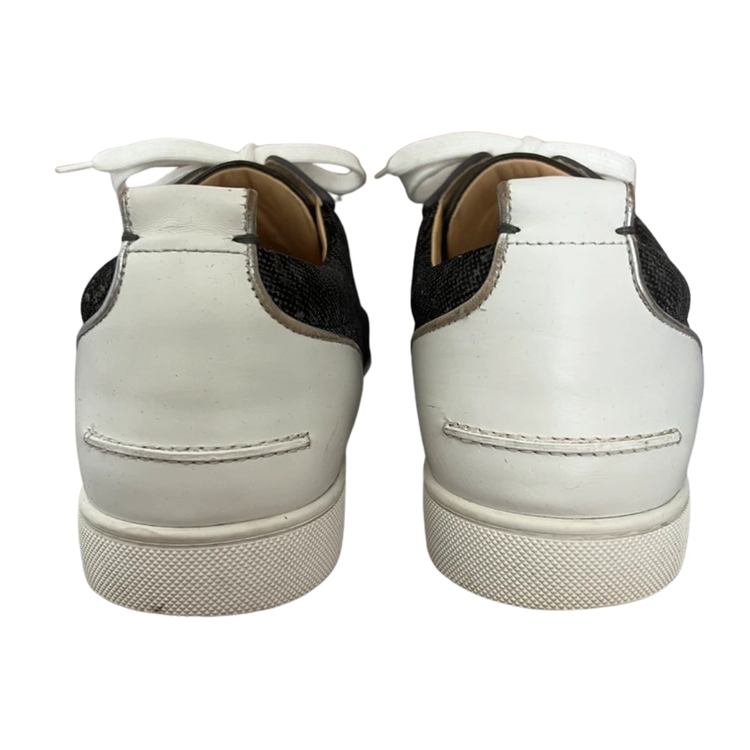 Christian Louboutin Louis Junior Spike Sneakers (Black)