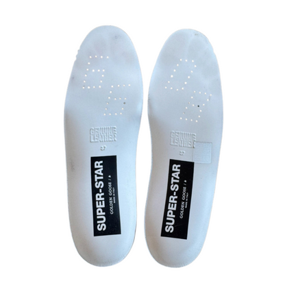 Golden Goose Super-Star (White Gold)