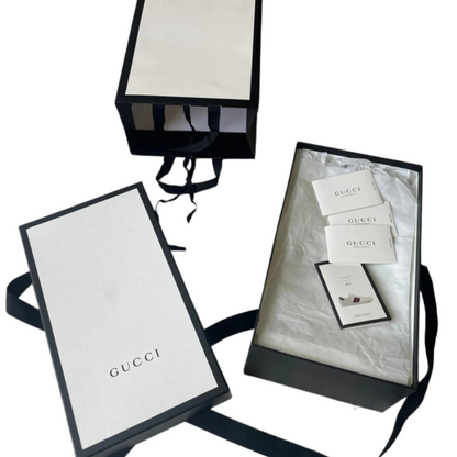 Gucci Ace Sneakers (White)