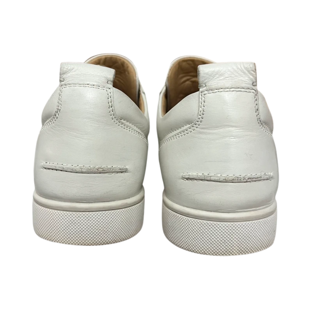 Christian Louboutin Louis Junior Spike Sneakers (White)