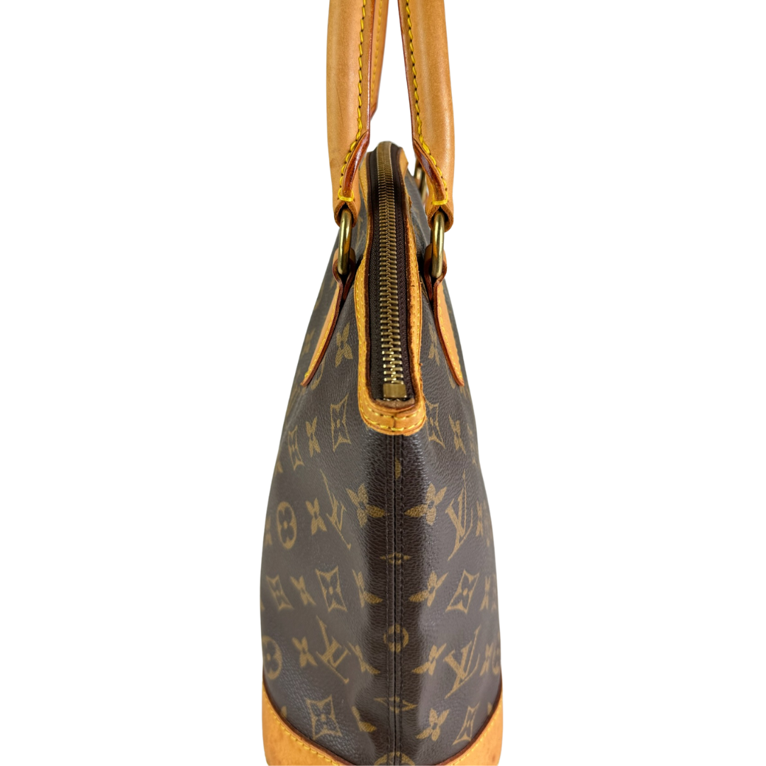 Louis Vuitton Lockit Tote Bag (Brown) (Vintage)