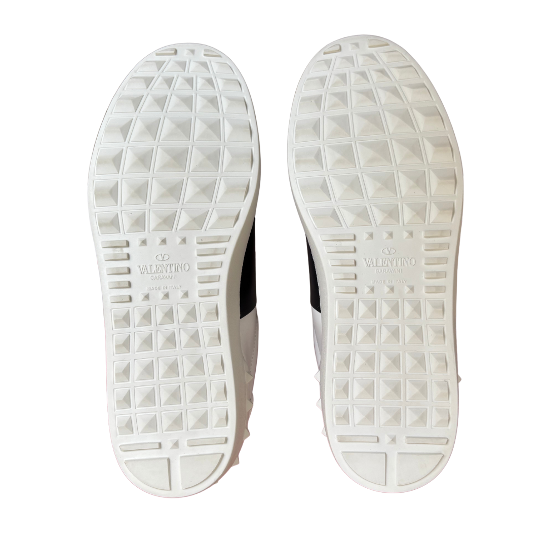Valentino Garavani Open Sneakers (White Black) (New)