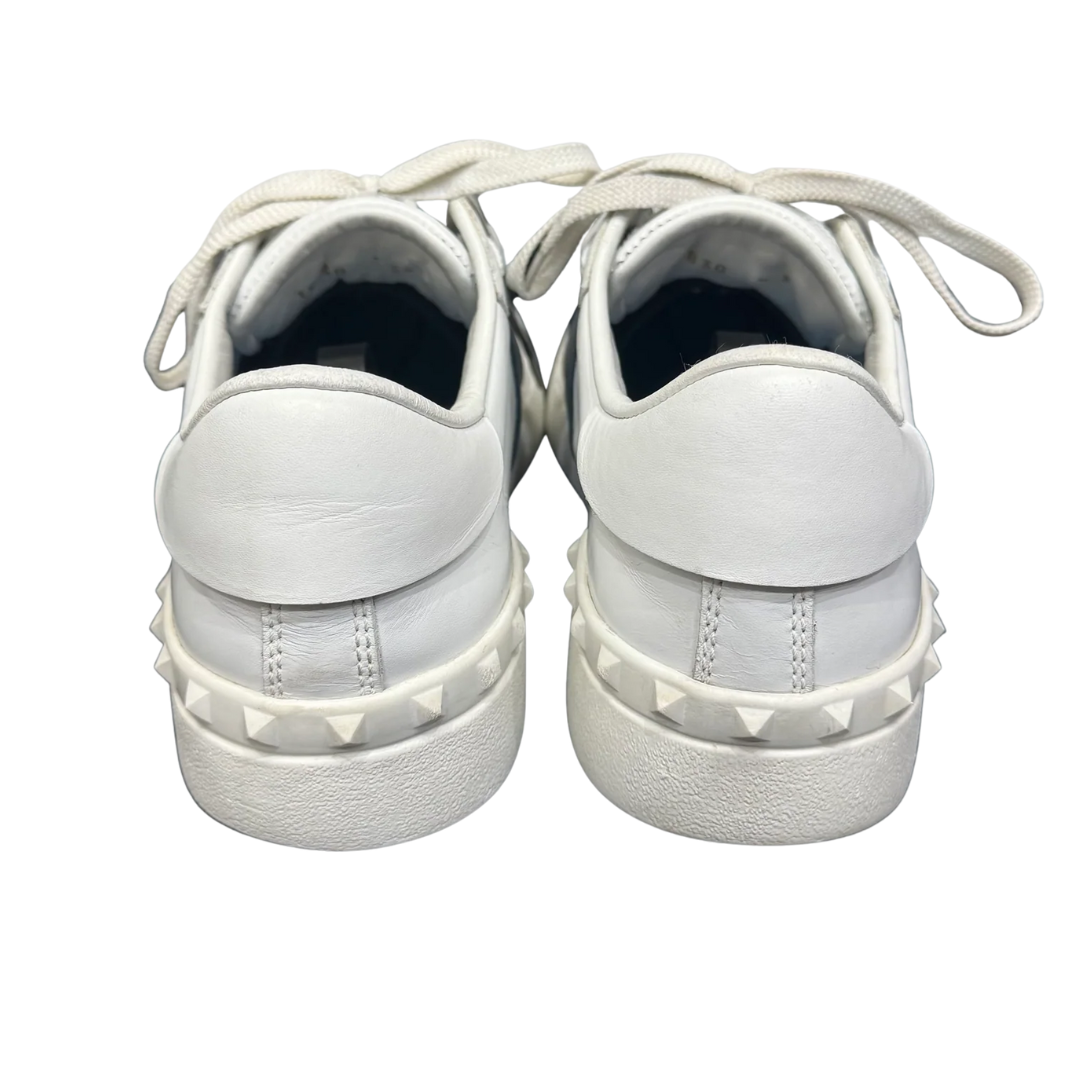Valentino Garavani Open Sneakers (White Navy) (Womens)