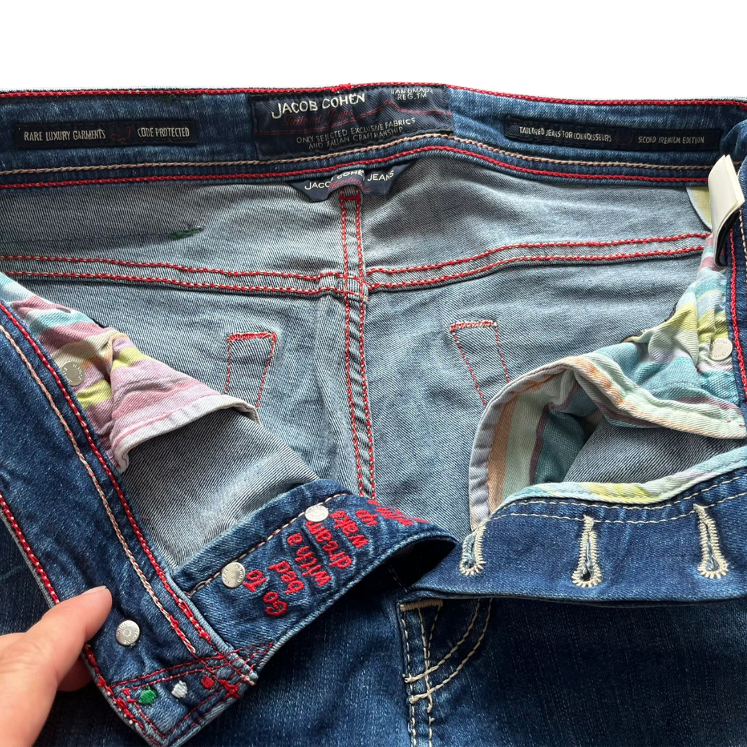 Jacob Cohën 688 Slim fit Jeans (Navy)