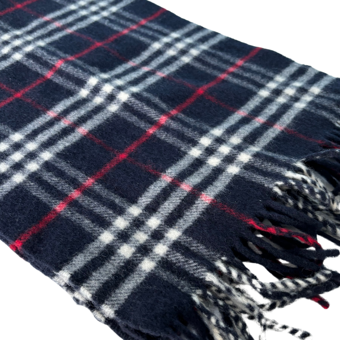 Burberry Vintage Scarf (Navy)