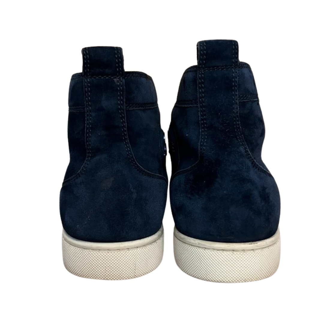 Christian Louboutin Louis High Top Sneakers (Navy)
