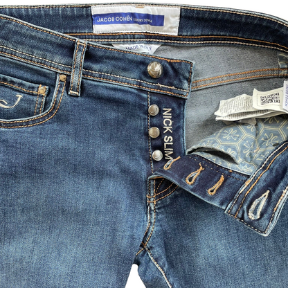 Jacob Cohën Nick Slim fit Jeans (Navy)