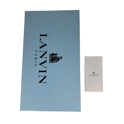 Lanvin Cap-Toe Sneakers (Black)