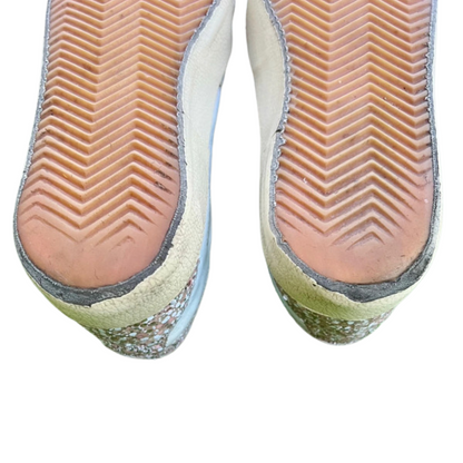 Golden Goose Superstar Sneakers (Pink Heel) (Women's)