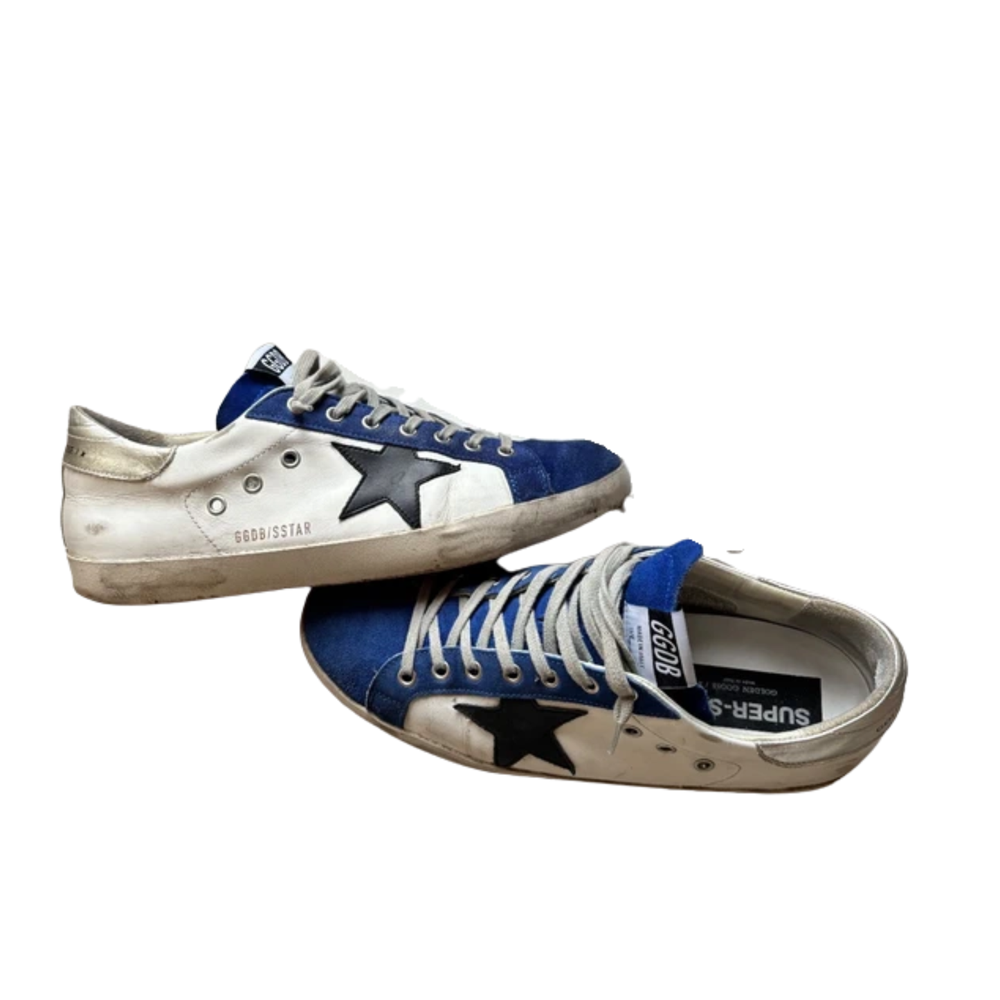 Golden Goose Superstar Sneakers (Navy)