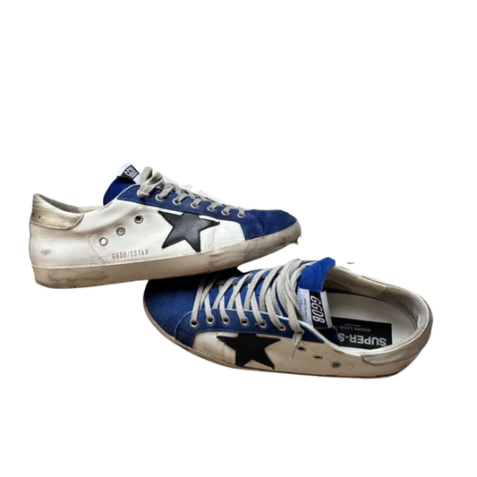 Golden Goose Superstar Sneakers (Navy)