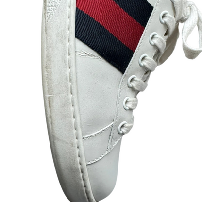 Gucci Ace Sneakers (White)