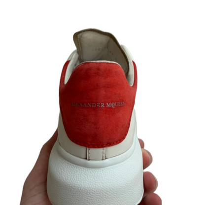Alexander Mcqueen Sneakers (White Red) (Womens)
