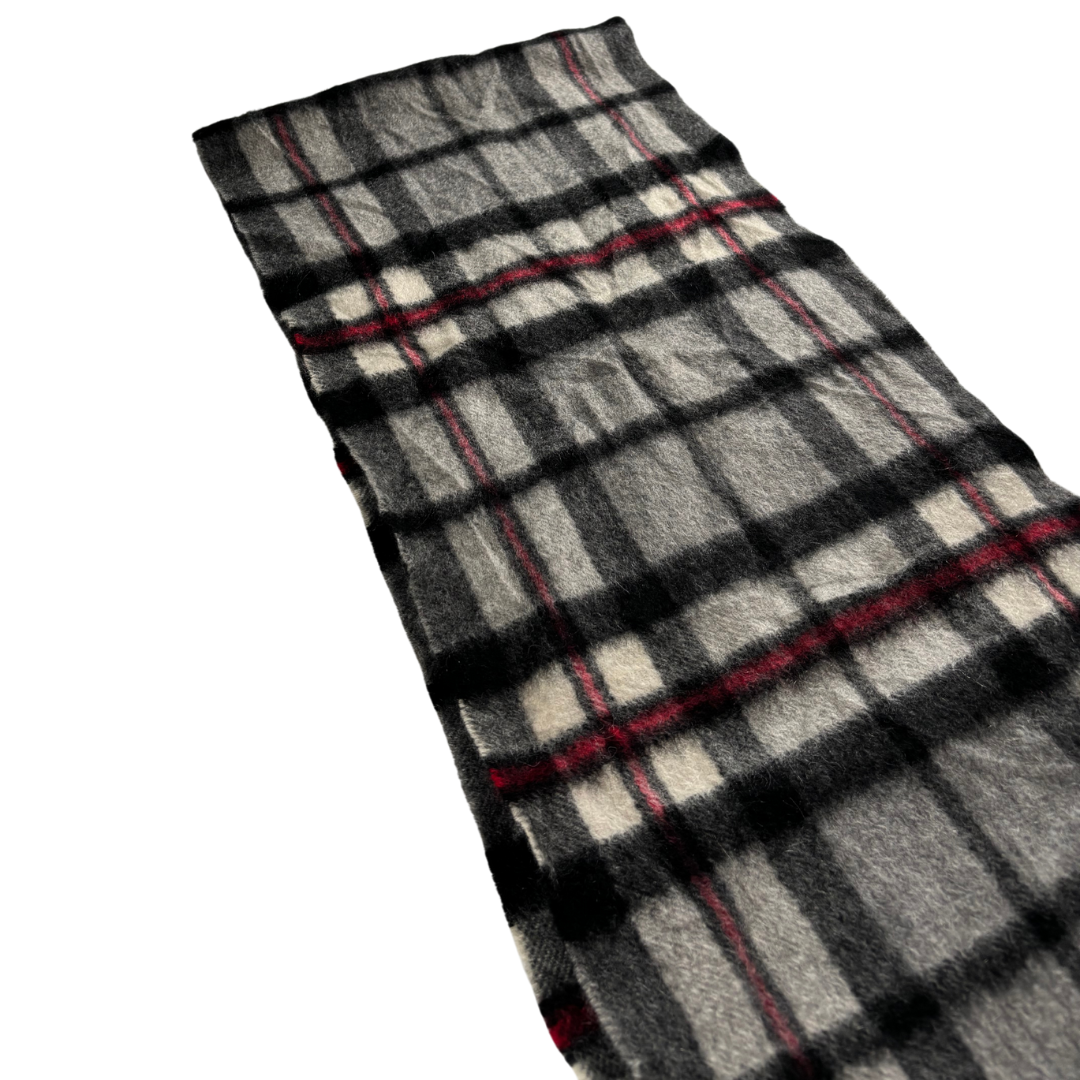 Burberry Scarf (Grey) (Vintage)