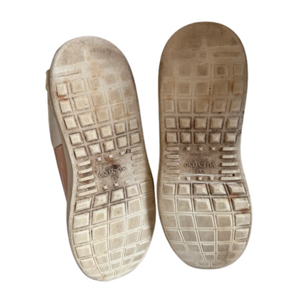 Valentino Garavani Open Sneakers (White Pink) (Womens)