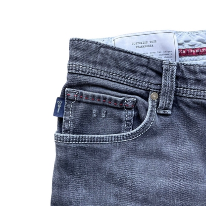 Tramarossa Leonardo Slim-fit Jeans (Dark Grey)