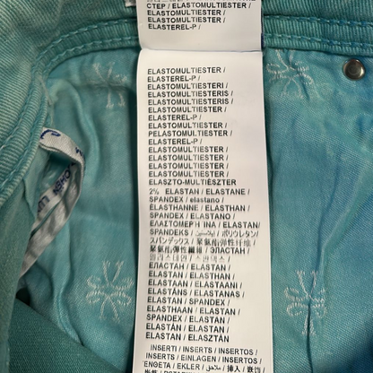 Jacob Cohën Nicholas Shorts (Teal) (New)