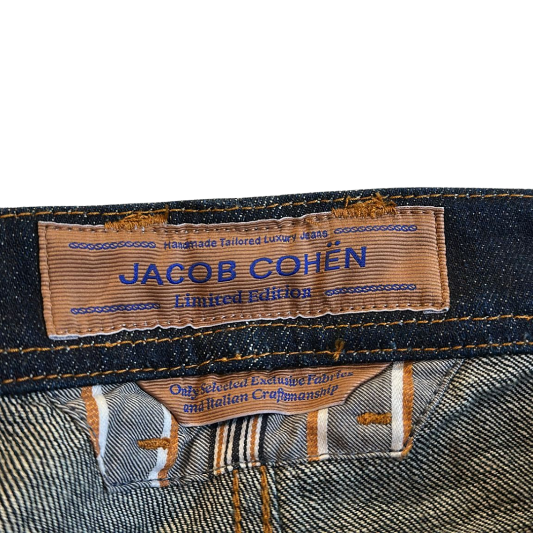 Jacob Cohën Limited Edition 622 Slim Fit Jeans (Navy) (New)