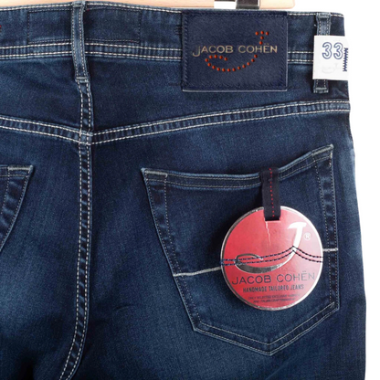 Jacob Cohën 688 Slim Fit Jeans (Navy) (New)