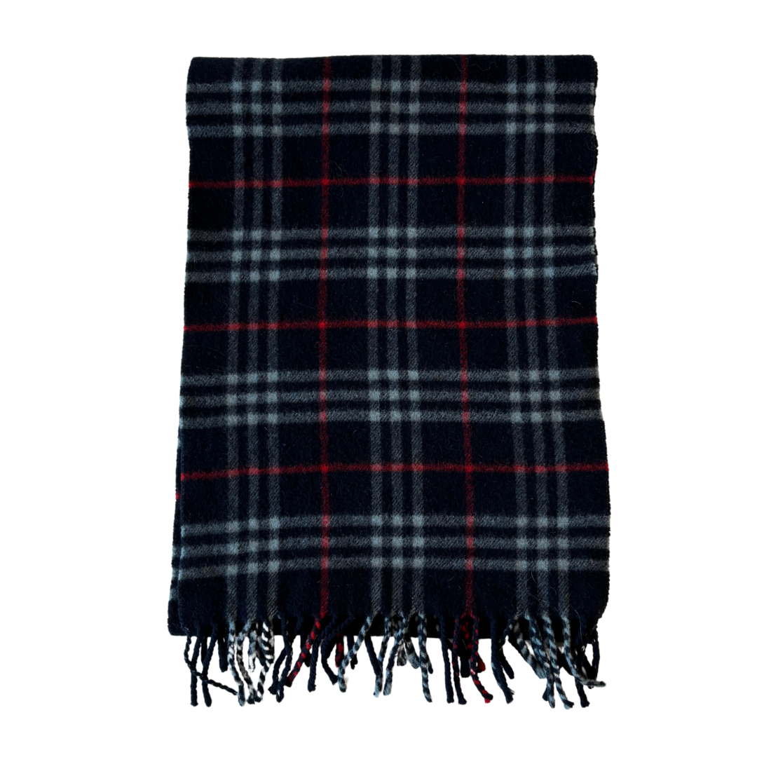 Burberry Vintage Scarf (Navy)