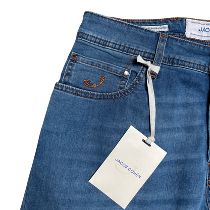 Jacob Cohën 688 Slim Fit Jeans (Navy) (New)