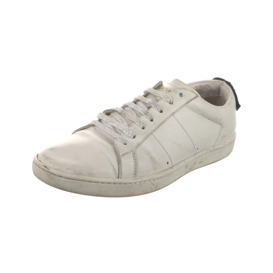 Saint Laurent Low Top Sneakers (White)